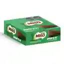 Galleta wafer de chocolate, rellena de crema de MILO 33 gr por 18 unidades