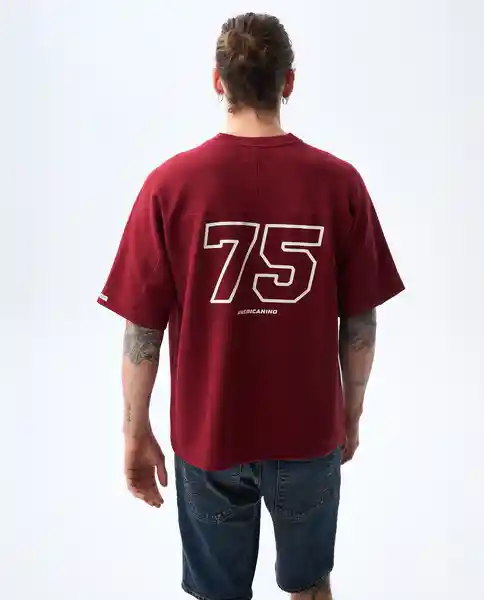 Camiseta Hombre Rojo Talla XXL 841G020_ROJ191930 Americanino