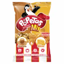 Popetas Crispetas Mix Sabor Caramelo y Queso