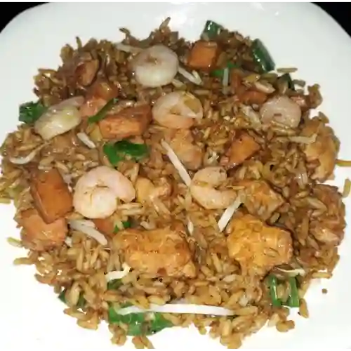 Arroz Chino +camarones 2 Personas