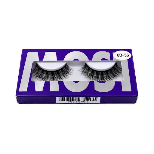 Pestañas Postiza Most Beauty Clasicas en Tira Referencia 6d-36 Caja