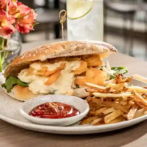 Sándwich de Camarones