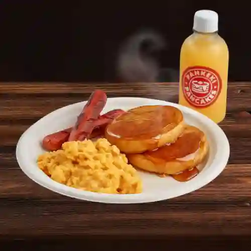 Desayuno Americano + Jugo de Naranja