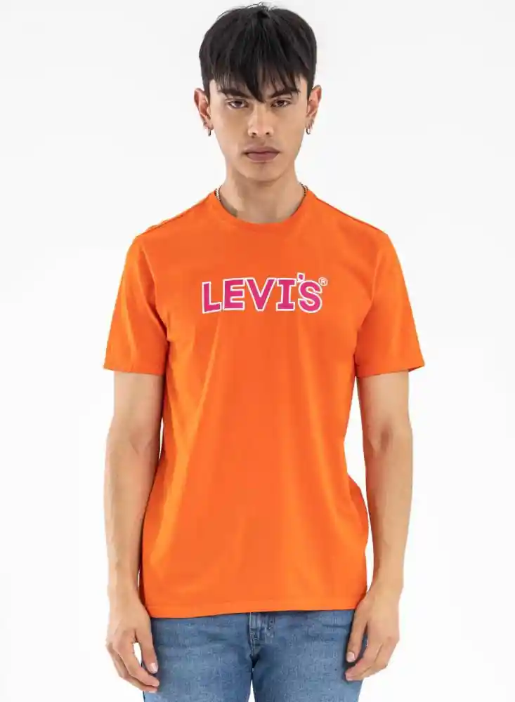 Camiseta G.s H241 Manga Corta S-naranja