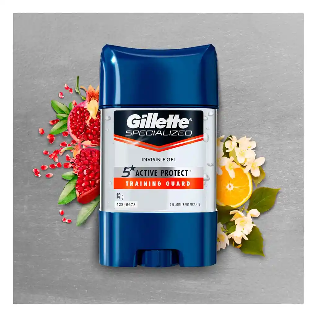 Gillette Antitranspirante en Gel 5 Active Protect Specialized