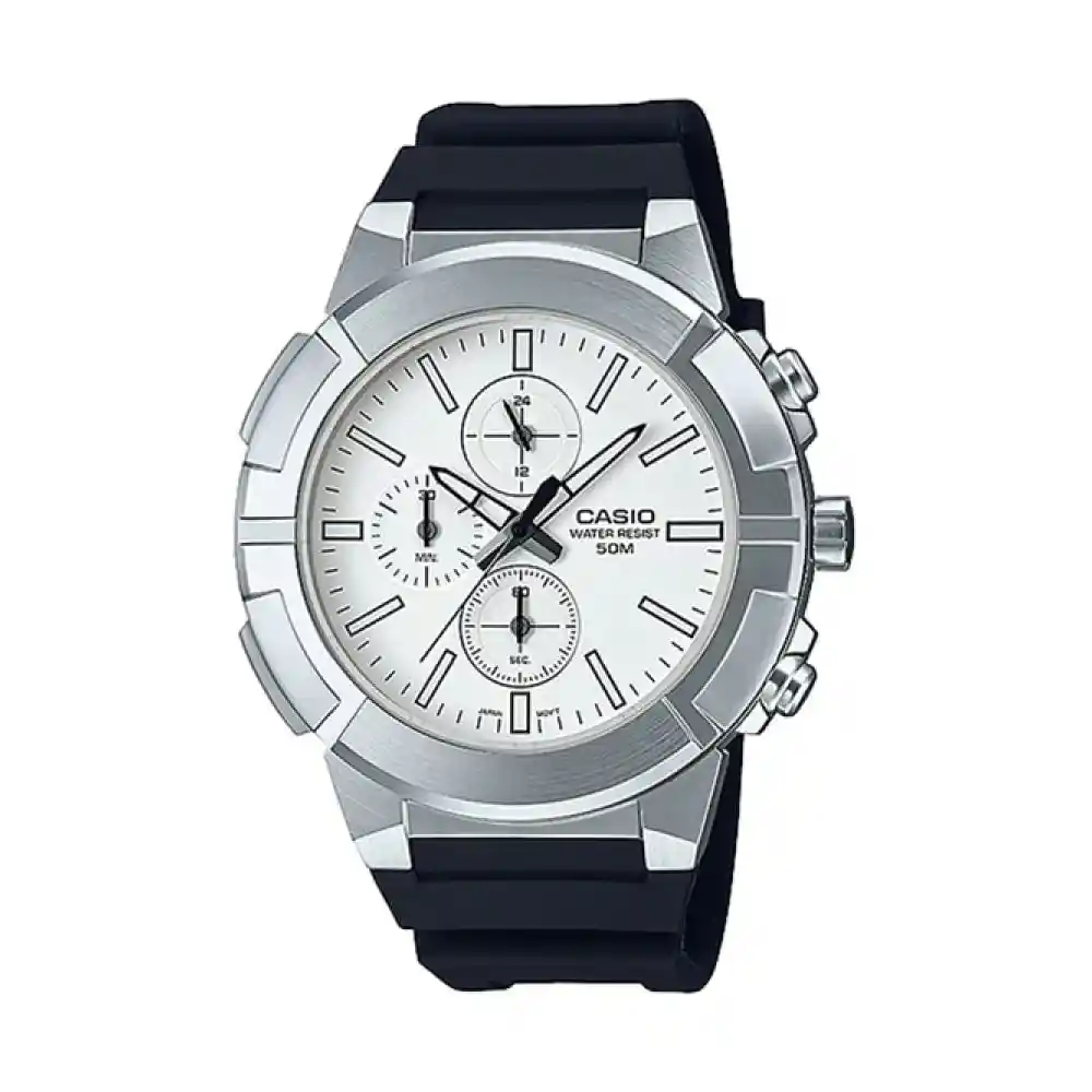 Reloj Casio Mtpe501-7avdf Hombre Negro