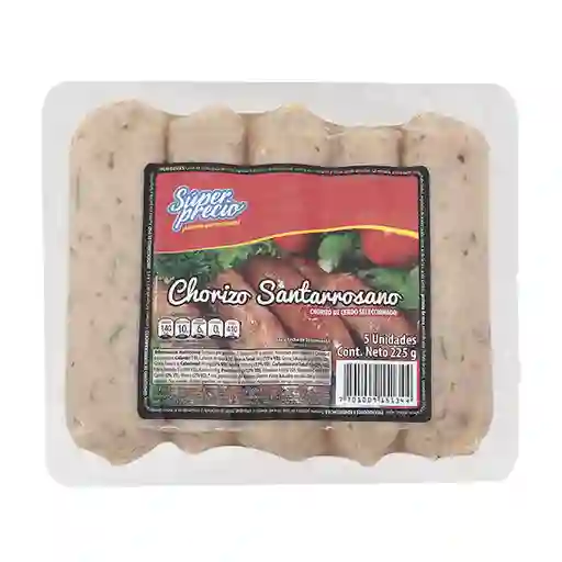 Santarrosano Súper Precio Chorizo