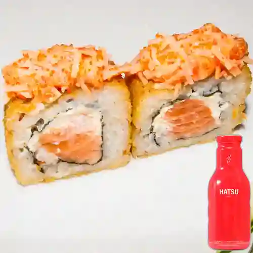 Combo Rollo Cancún-Apanado + Hatsu Rojo 250 ml