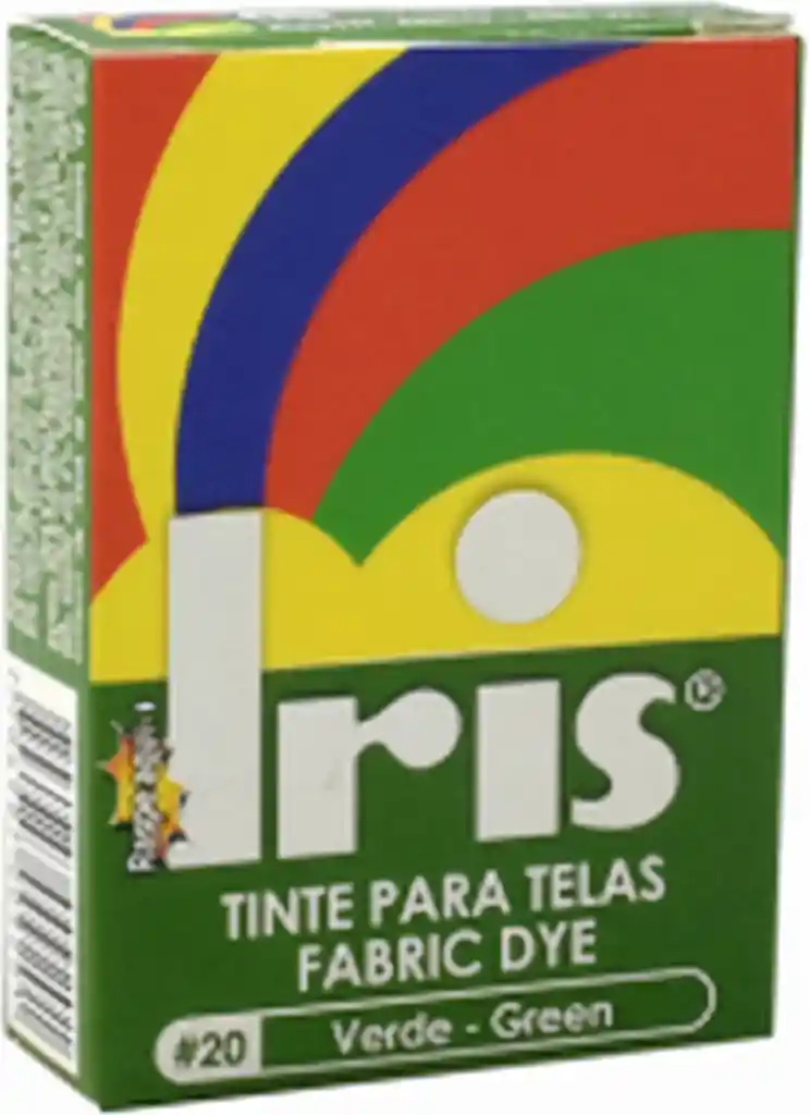 Iris Tinte Para Telas Verde 20