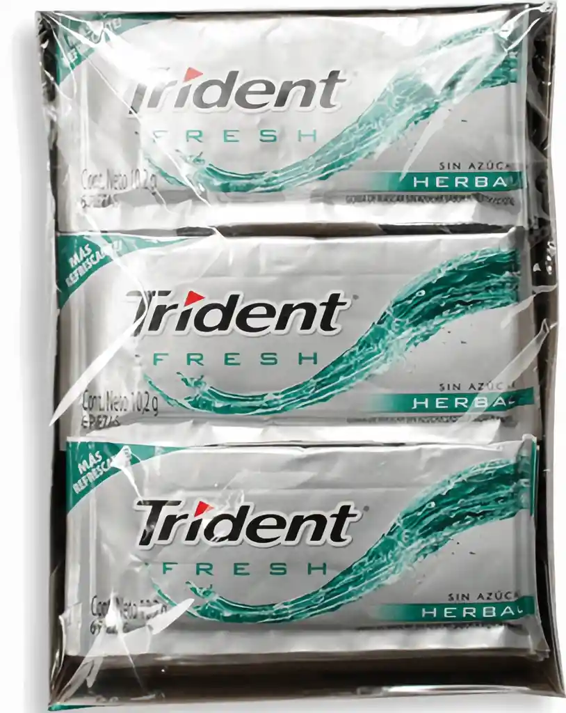 Trident Chicles Sabor Herbal
