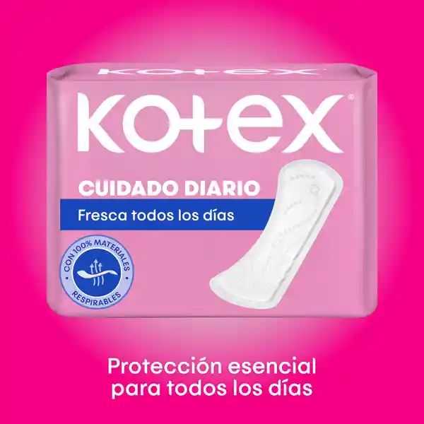 Protector Diarios Kotex Normal 15 Und
