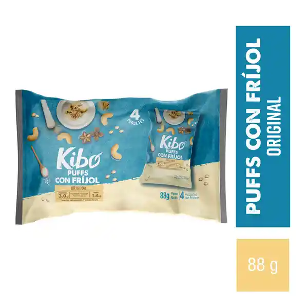 Kibo Pasabocas Puffs de Fríjol Sabor Original