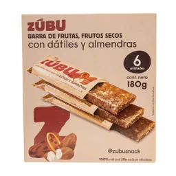 Zúbu Barra Frutos Dátiles Almendras