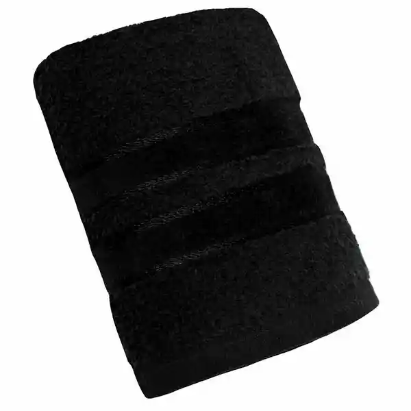 Cannon Toalla Cenefa Mano - Negro 41 x 71 en 500 Gm