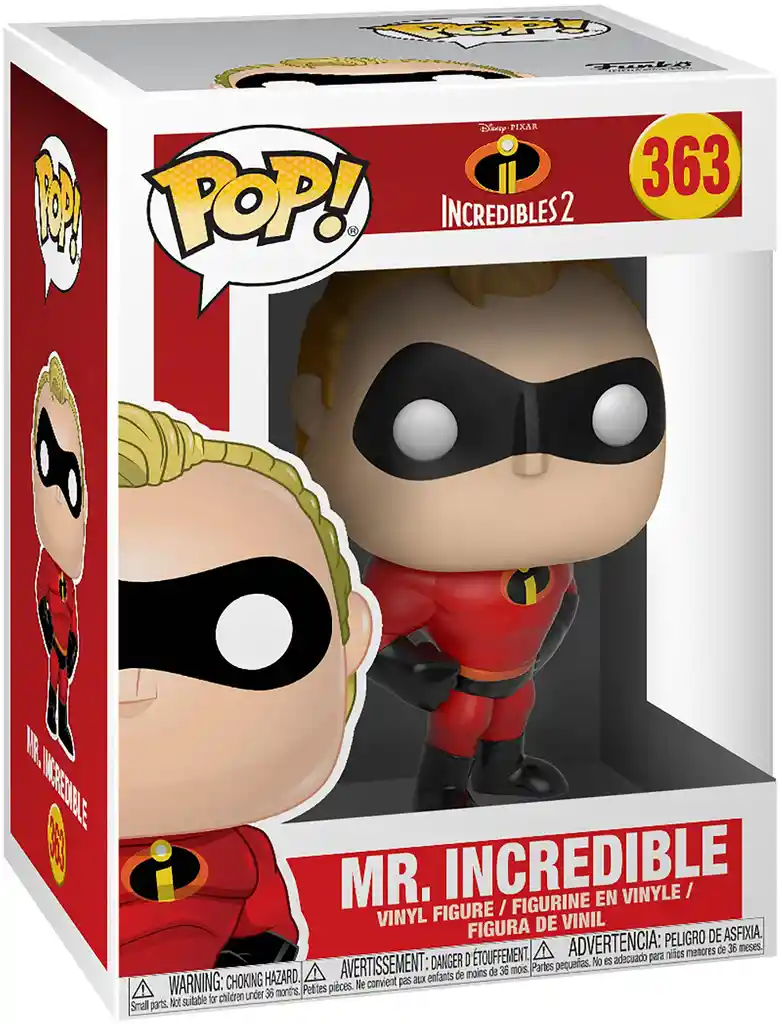 Funko Pop Figura de Colección Movie Mr. Increible 2