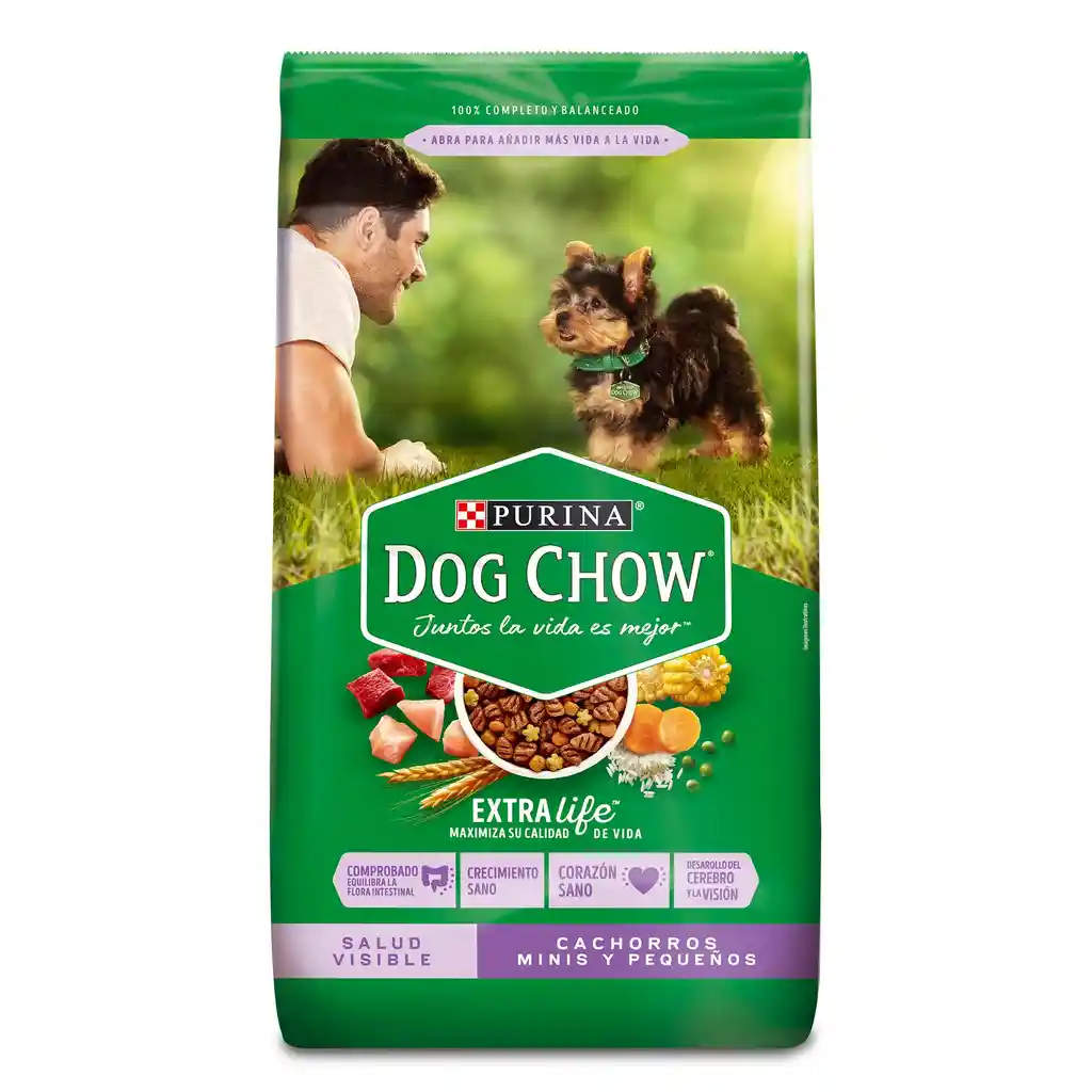 Dog Chow Comida para Perro Cachorro Minis y Pequeños