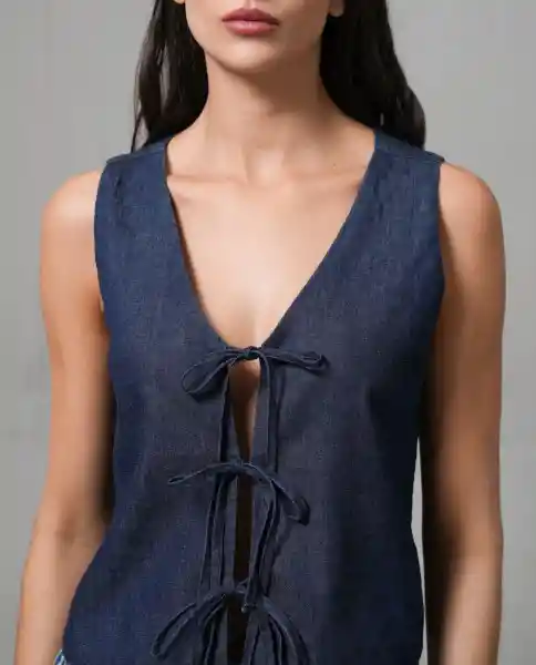 Camisa Mujer Azul L 213G003_AZU194052 Rifle
