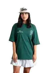 Camiseta Manga Corta Verde Talla XS