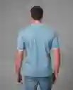 Camisa Tipo Polo Hombre Azul Talla L 190G001 Rifle