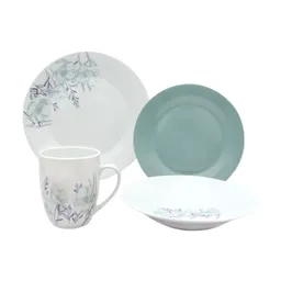 Juego Vajilla Krea Porcelana Nuevo I