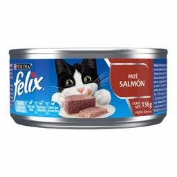 Felix Alimento Para Gato Pate Salmon Original 156 g