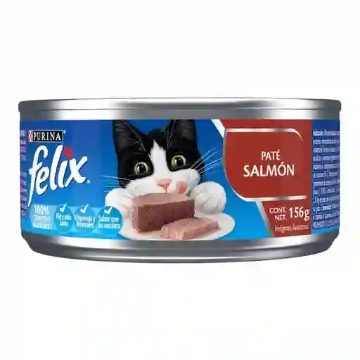 Felix Alimento para Gato Original Sabor a Paté de Salmon 