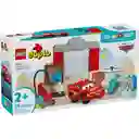 Set de Construcción Visita de Mcqueen al Taller de Doc Lego