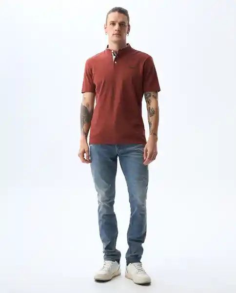 Camiseta Hombre Café Talla M 801G002_CAF191334 Americanino