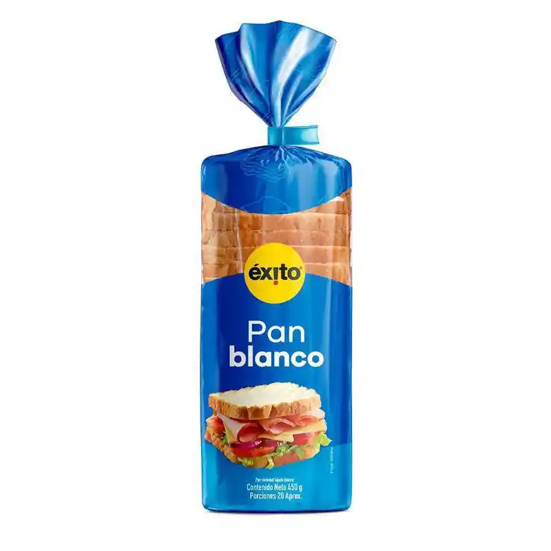 Pan Blanco Tajado Tamaño M Éxito