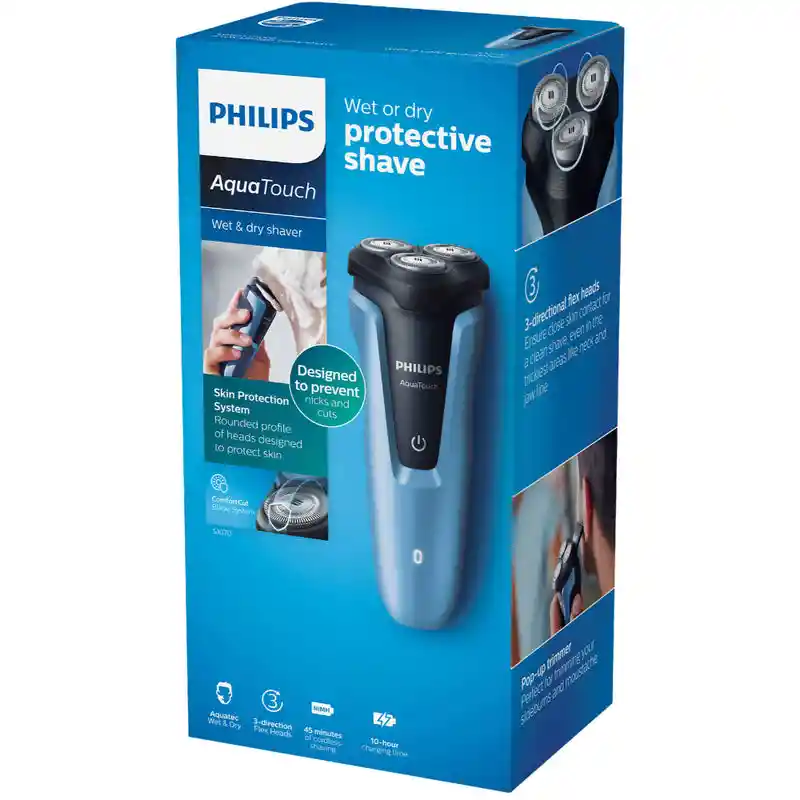 Philips Afeitadora Aqua Touch Recargable