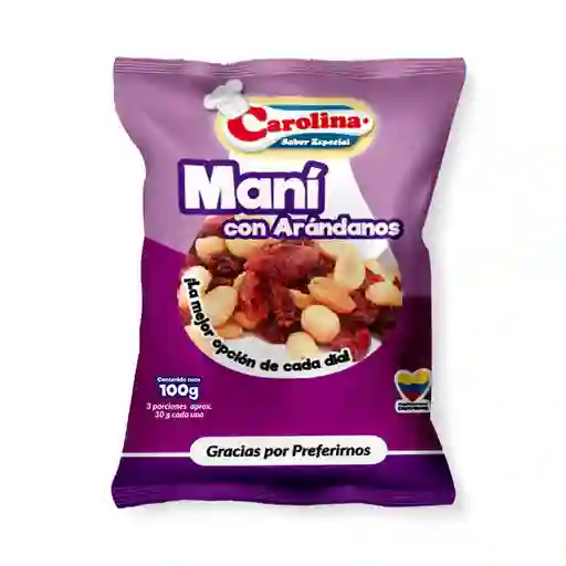 Carolina Maní Con Arándano