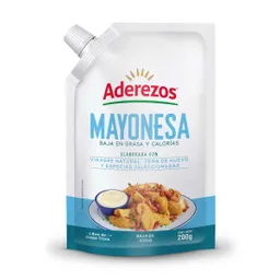 Aderezos Mayonesa Baja en Grasa y Calorías