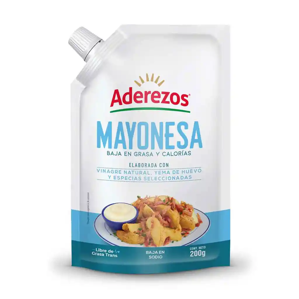 Aderezos Mayonesa Baja en Grasa y Calorías
