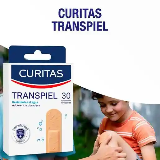 Curitas Venda Transpiel Resistente al Agua