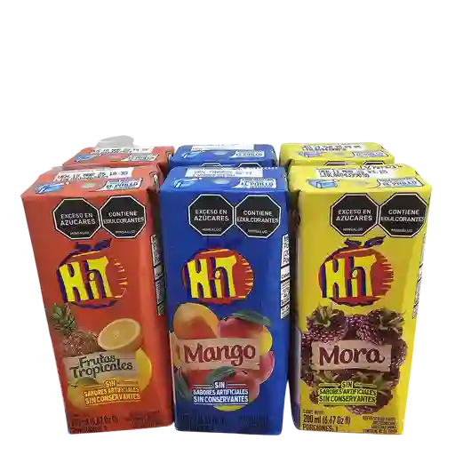 Jugo hit en caja