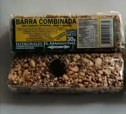 Integrales Manantial Fibra Barra de Granola Combinada