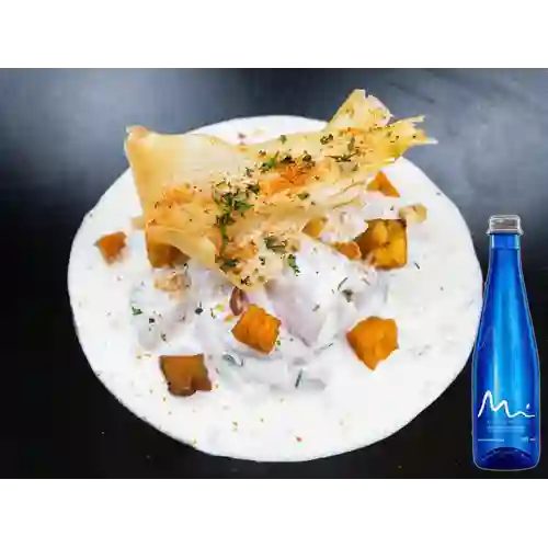 Combo Ceviche Costeño + Manantial Sin Gas 500 ml