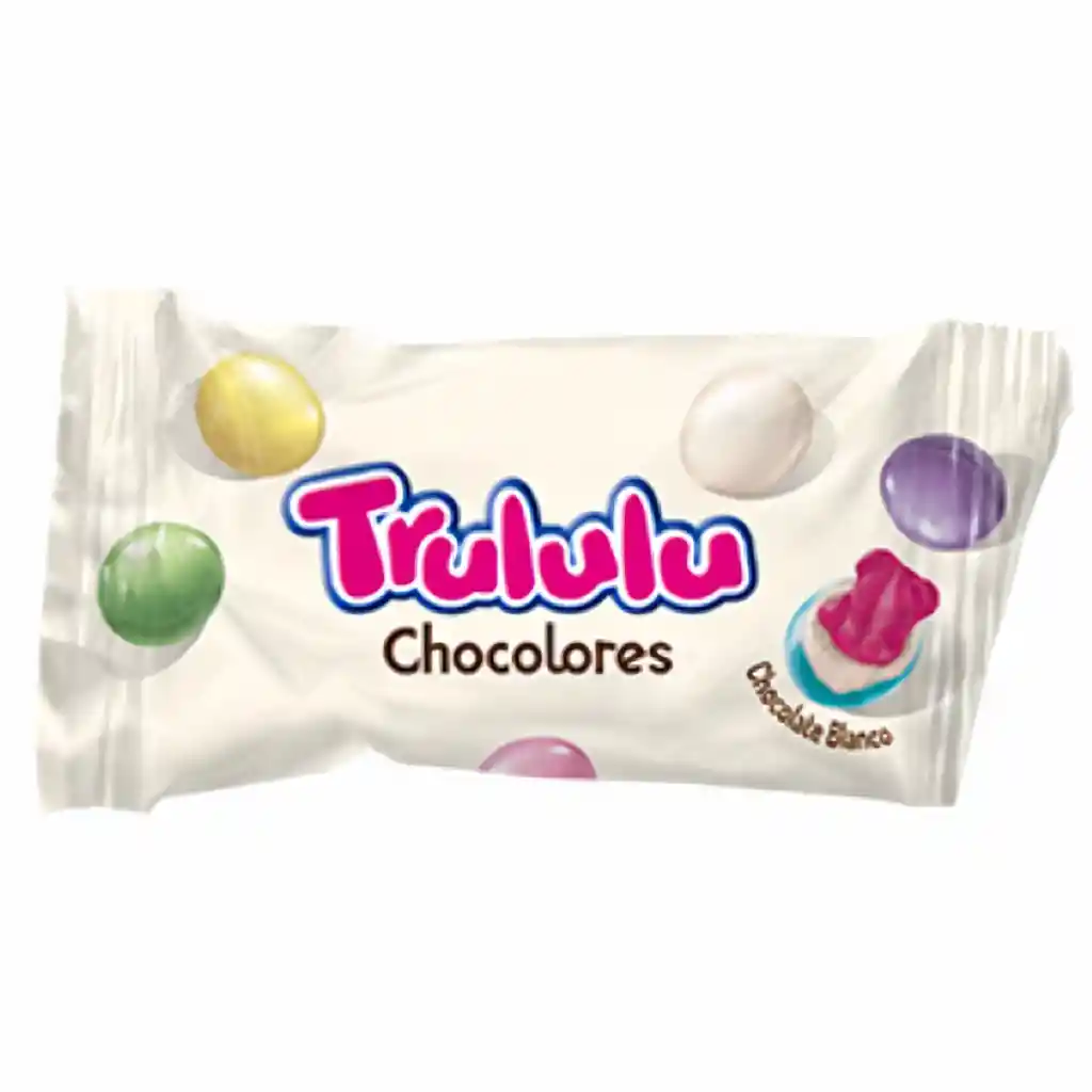 Trululu Goma Chocolores Blanco