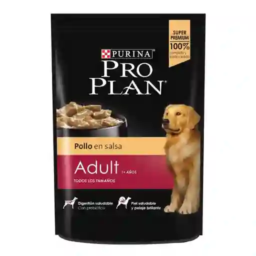 Comida húmeda para perros adultos sabor apollo Purina Pro Plan x 100gr