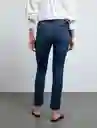 Jean Mujer Azul Índigo Medio Talla 12 493E015 Naf Naf