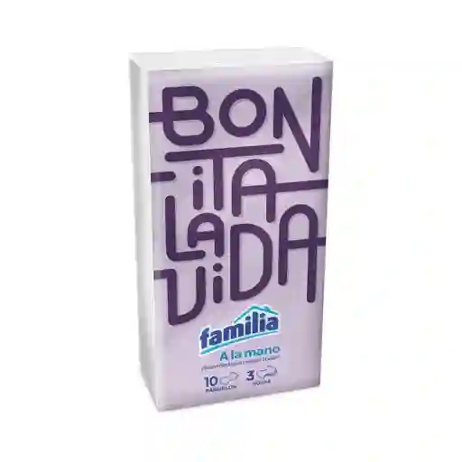 Pañuelo Familia Bolsillo X 10 Triple Hoja