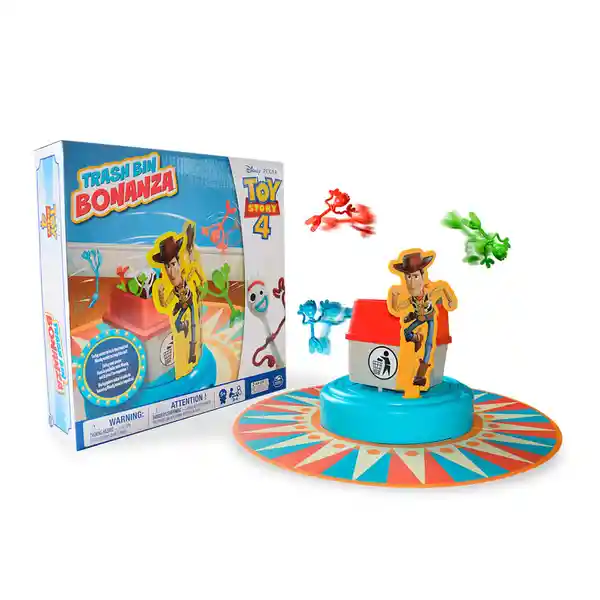 Ronda Juego de Mesa Trash Bin Bonanza Toy Story 4