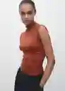 Camiseta Julia Caldero Talla M Mujer Mango