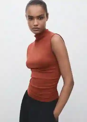 Camiseta Julia Caldero Talla M Mujer Mango