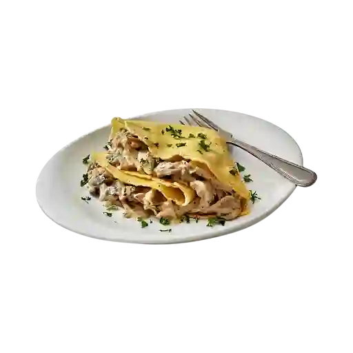 Creps de Pollo y Champiñones