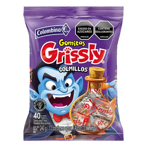 Grissly Goma Colmillos