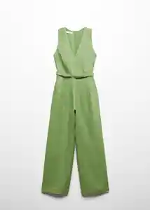 Enterizo Mono Nan Verde Talla S Mujer Mango