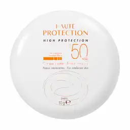 Avene   Protector Solar Compacto con 50+ Tono Dorado