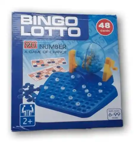 Bingo Lotto Juego de Mesa Mediano 8014A