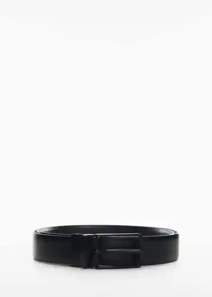 Cinturón Blacky Negro Talla 90 Hombre Mango